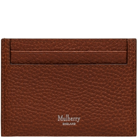 Mulberry Credit Card Slip Oak Small Classic Grain